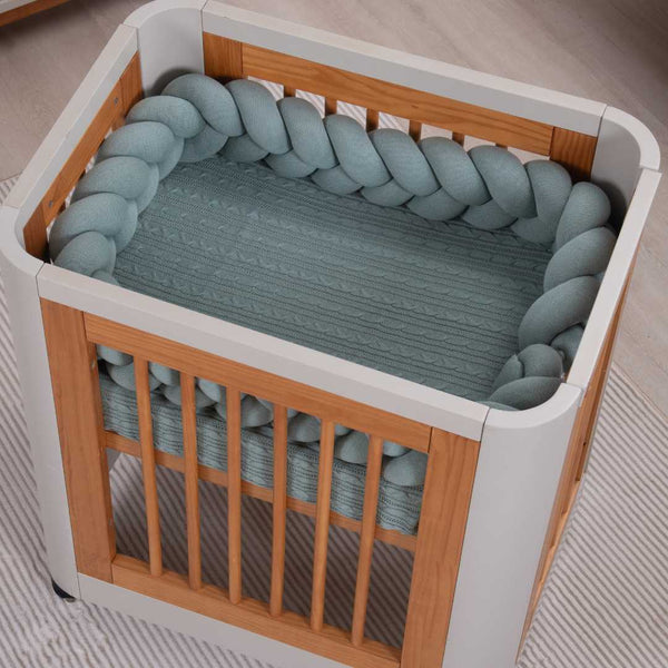 Lauren Olive Green 2-Piece Mini Crib Kit