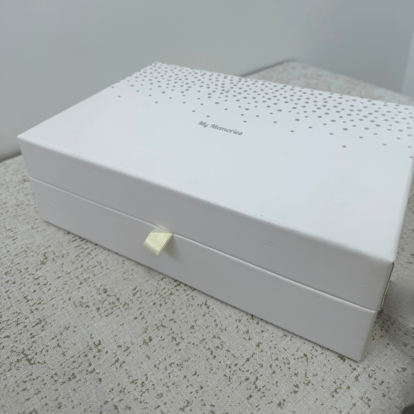 Premium Memory Box with Metal Engraving Plate