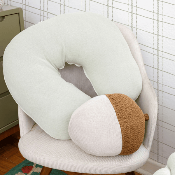 Tender Greens Cotton Tricot Baby Nursing Pillow