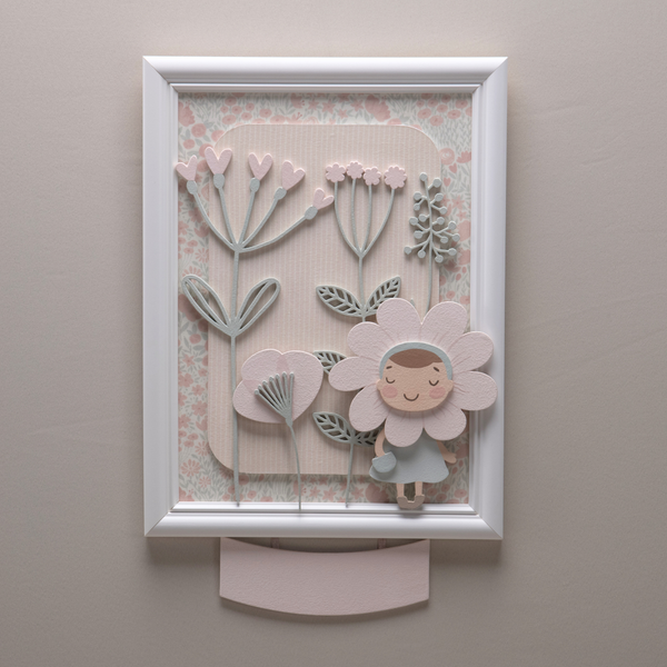 Welcome Flower Maternity Door - Mom's Garden