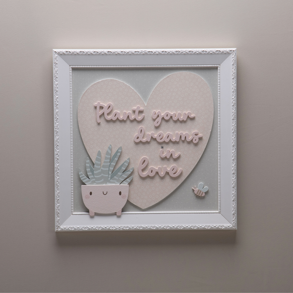 Decorative Frame Sowing Love - Mom's Garden