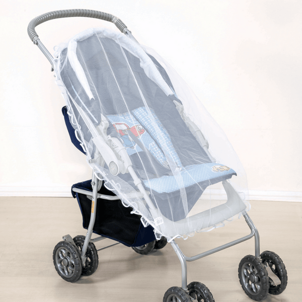 White Trolley Mosquito Net
