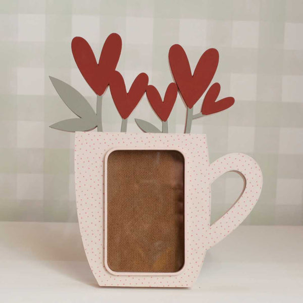 Flower Cup Photo Frame