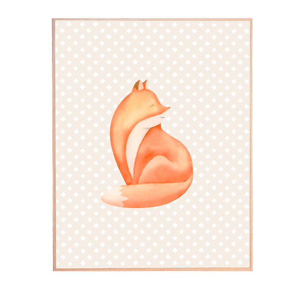 Decorative Fox Frame in MDF