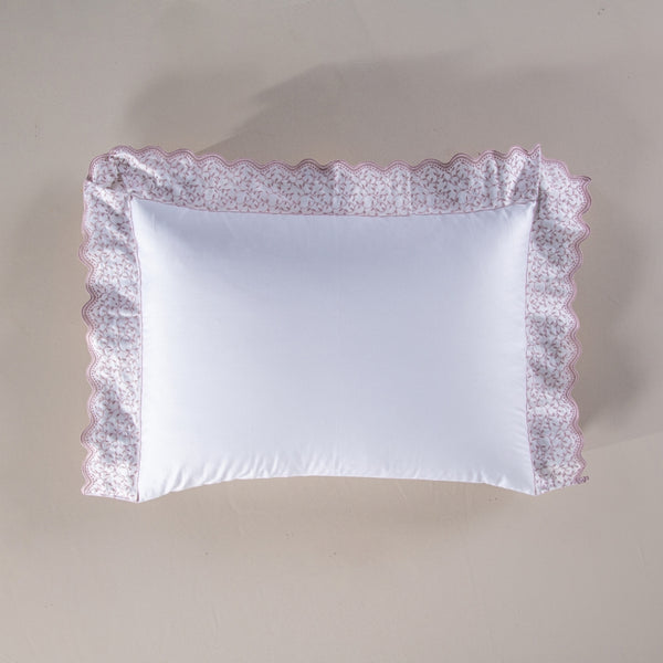 Delicate Embroidered Rose 400 Thread Count Pillowcase – Elena Kids Line