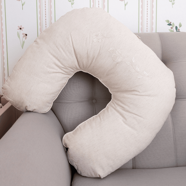 Poesia Cotton Linen Collection Nursing Pillow