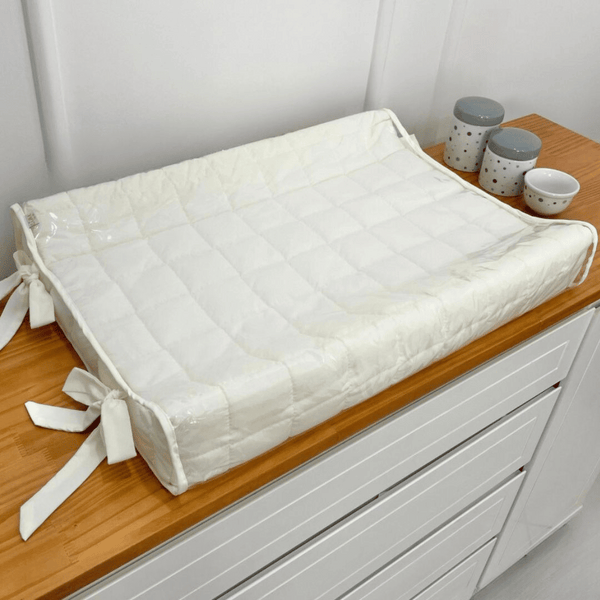 Anatomical Changing Mat for Baby Micropercal Ivory