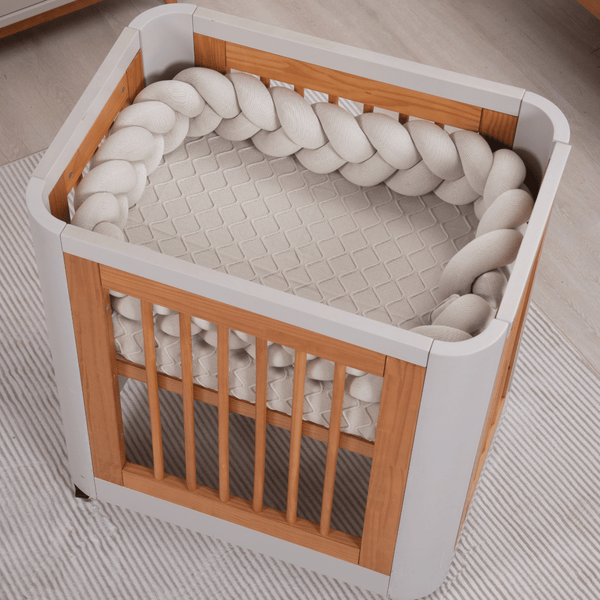 Cozy Cottage Almond Milk 2-Piece Mini Crib Kit