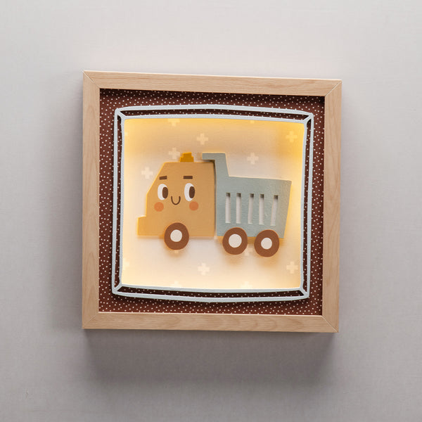 Decorative Light Frame - Illuminated Wheels - Friends' Walk