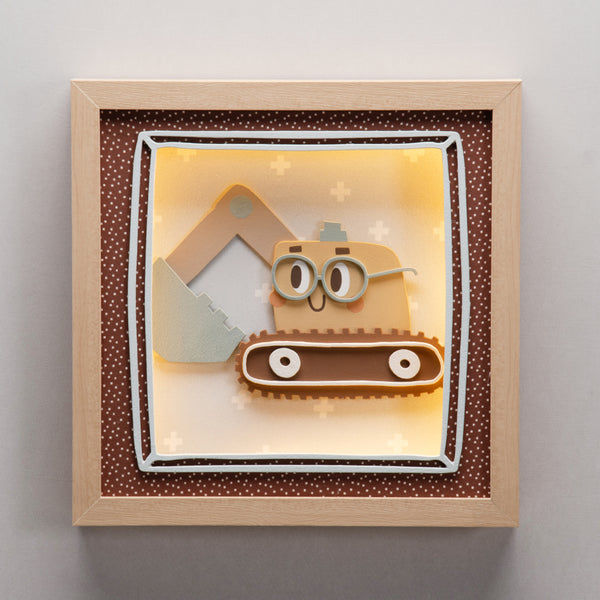 Decorative Light Box - Illuminated Tractor - Friends' Walk