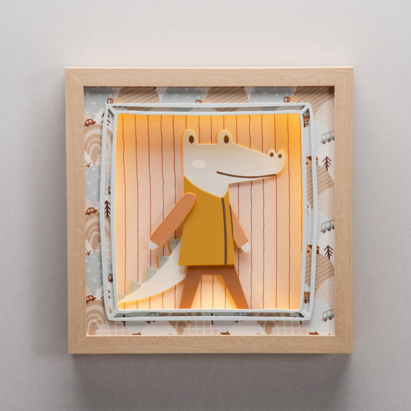 Decorative Light Box - Mr. Alligator - Friends' Outing