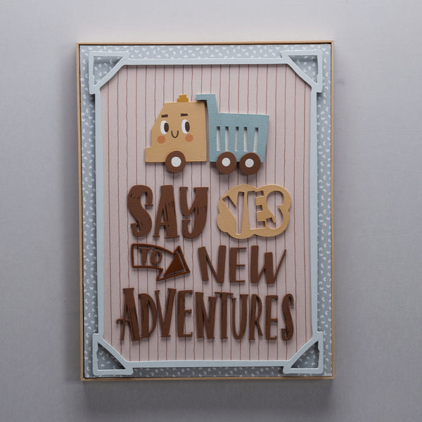 Little Explorer Decorative Frame - Friends' Outing