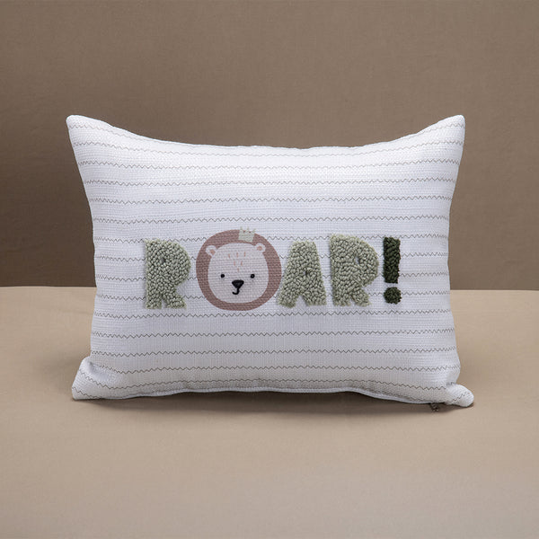 Roar Decorative Pillow - Embrace of the Savannah
