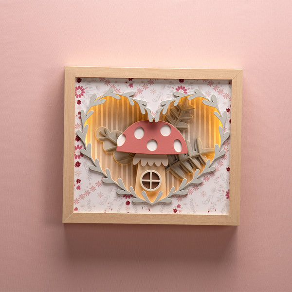 Enchanted Mushroom Decorative Light Box - Little Fairy