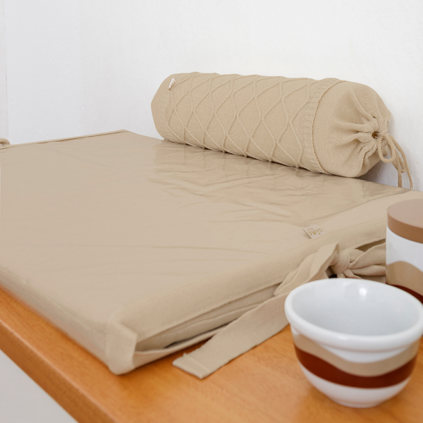 Cozy Cottage Cappuccino Changing Table with Roll